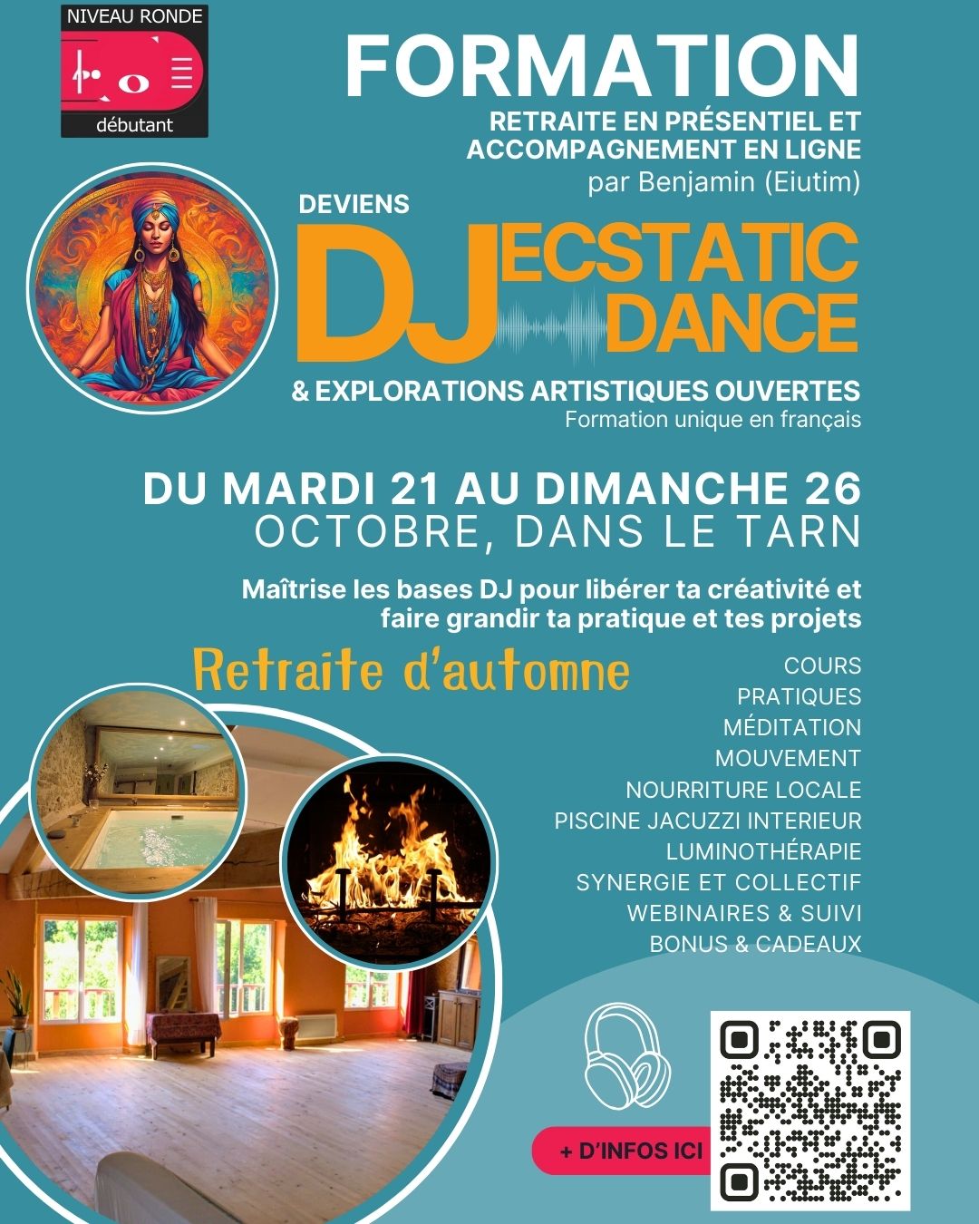 Retraite-formation : Dance et évènements conscients 1