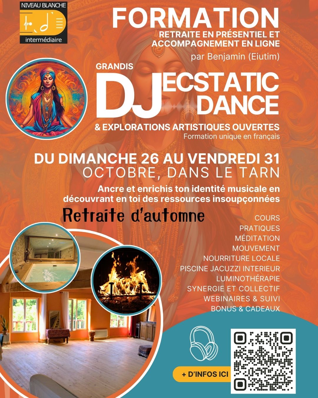 Retraite-formation : Dance et évènements conscients 2