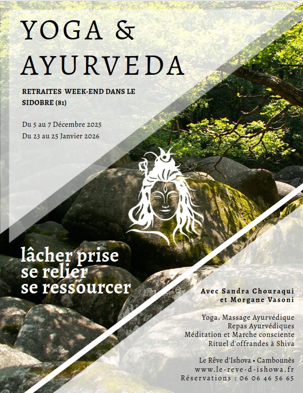 Retraite en week-end Yoga et Ayurvéda : lâcher prise, se relier, se ressourcer 