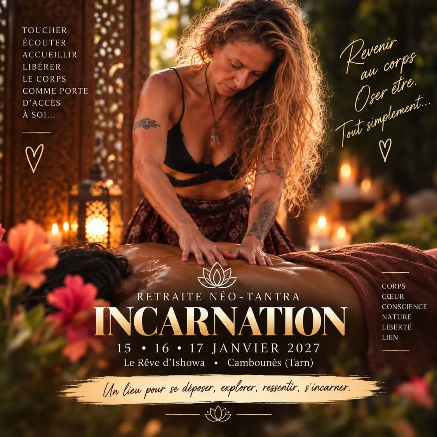 Retraite Néo-Tantra Incarnation